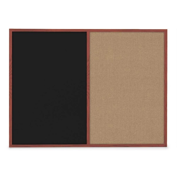 Sliding Door Indoor Enclosed Corkboard, 3